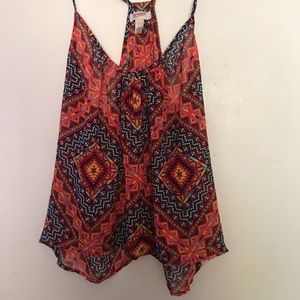 Geometric Tank/Blouse